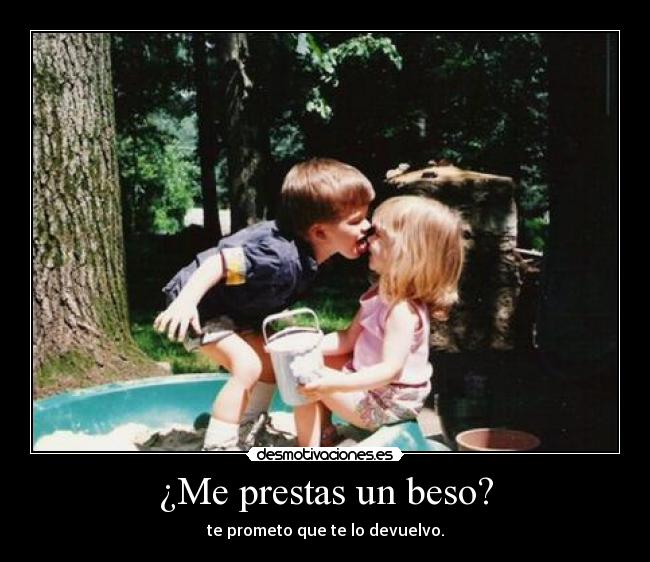 ¿Me prestas un beso? - 