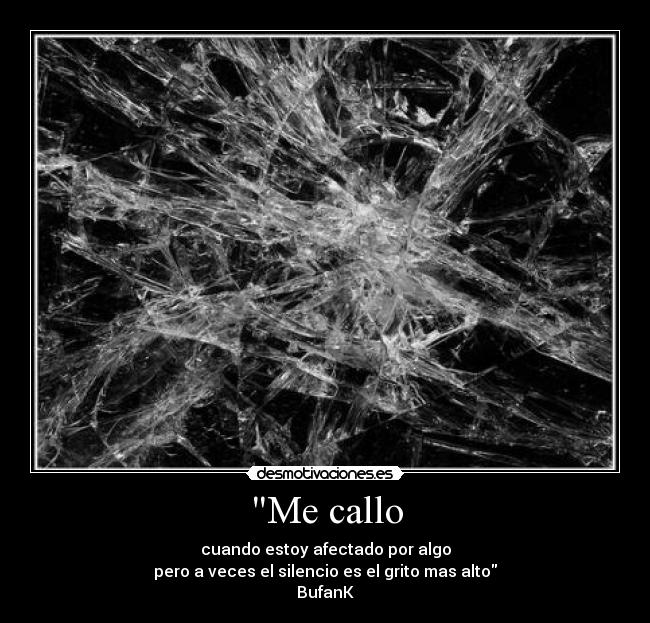 Me callo - 