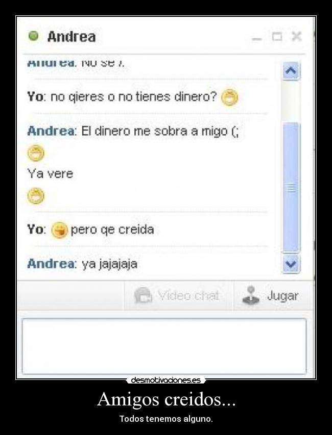 carteles amigos amigos creidos chat desmotivaciones