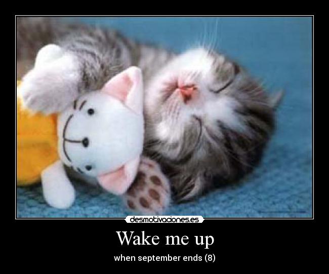 Wake me up - 