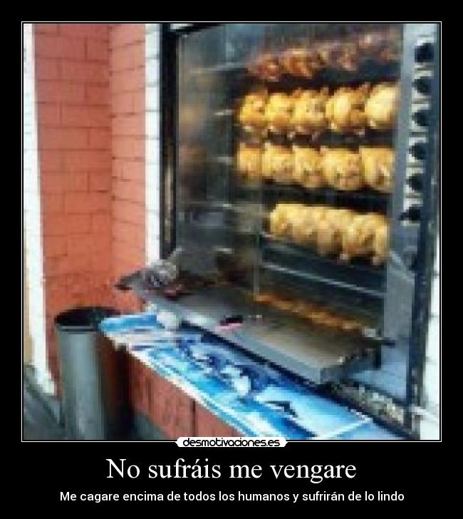 No sufráis me vengare - 