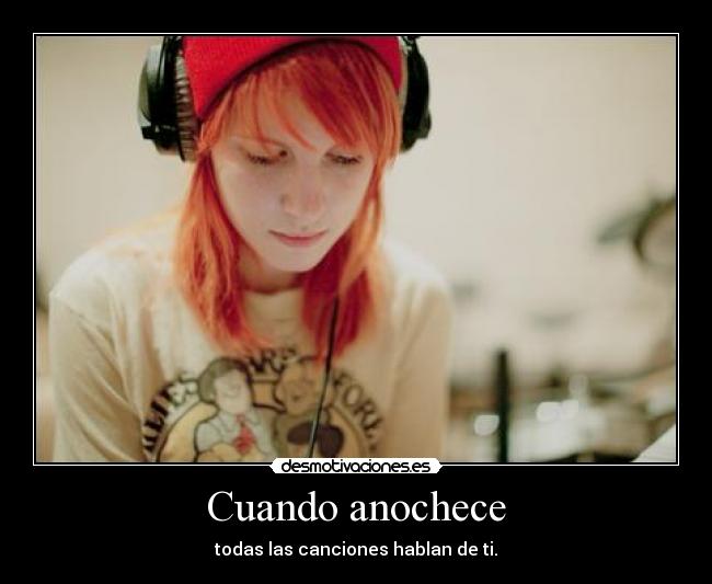Cuando anochece -