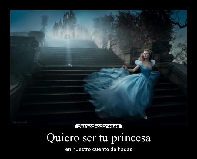 carteles cuento hadas princesa desmotivaciones