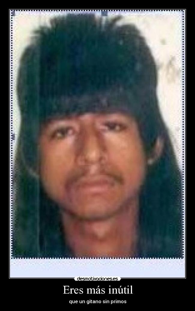 carteles inutilgitanoprimos desmotivaciones