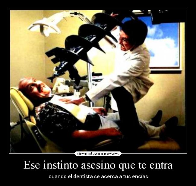 Ese instinto asesino que te entra -