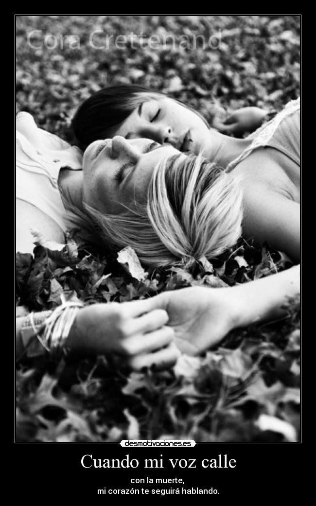 Cuando mi voz calle - 