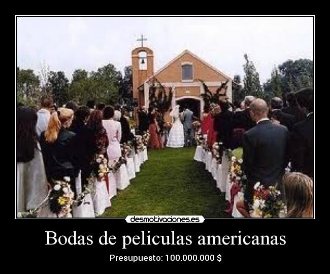 Bodas de peliculas americanas - 