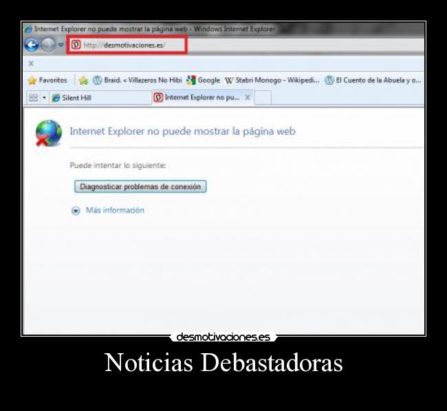 Noticias Debastadoras -