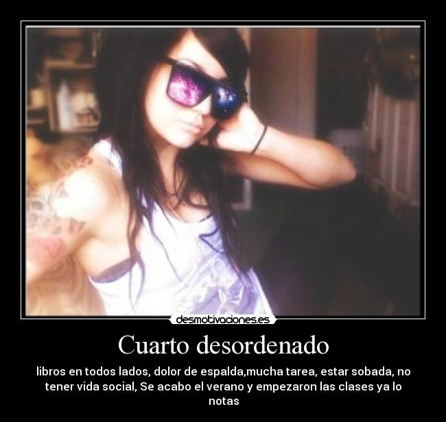 Cuarto desordenado -