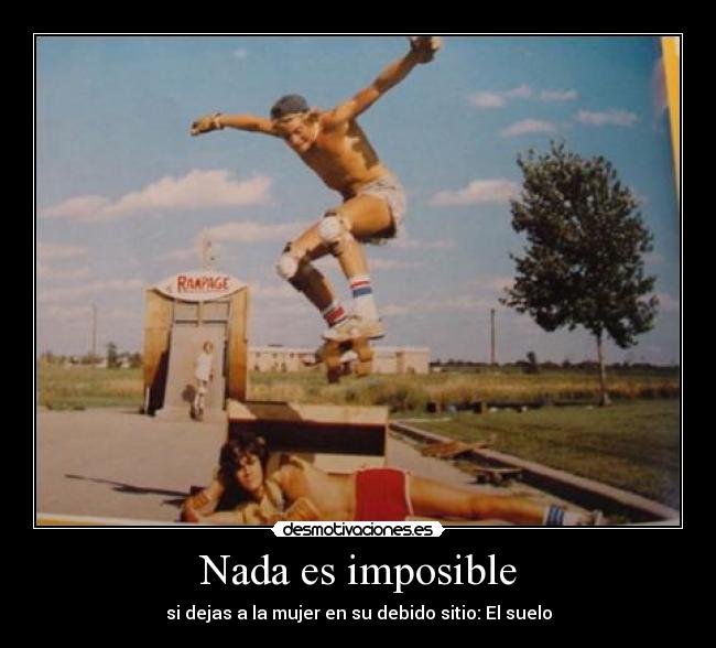 carteles imposible foto con hipster skater mierda encima rubio esto principal desmotivaciones