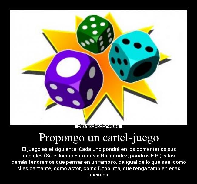 carteles cartel juego muy divertido vale desmotivaciones