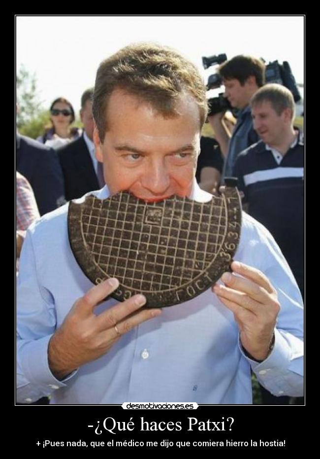 -¿Qué haces Patxi? - 