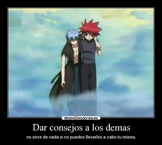 Dar consejos a los demas - 