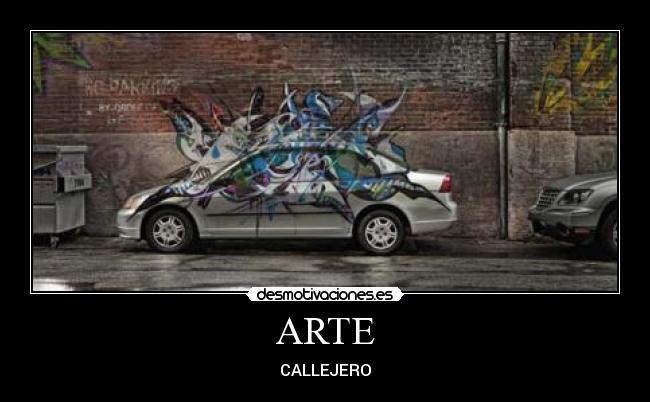 carteles arte arte desmotivaciones