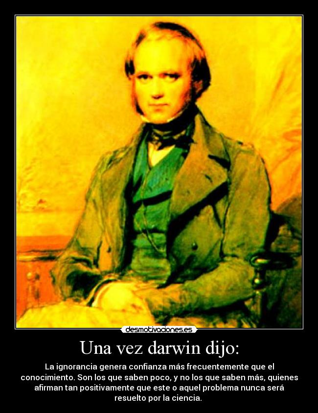 carteles darwin desmotivaciones