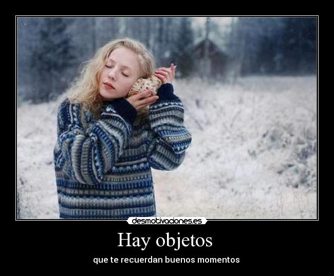 Hay objetos  - 
