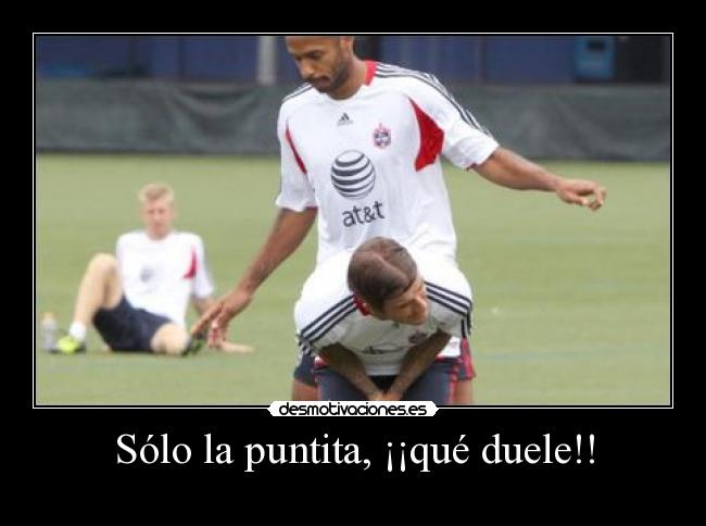 Sólo la puntita, ¡¡qué duele!! -