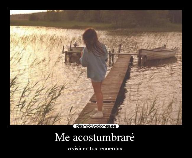 Me acostumbraré -