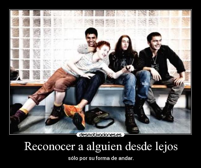 Reconocer a alguien desde lejos - 