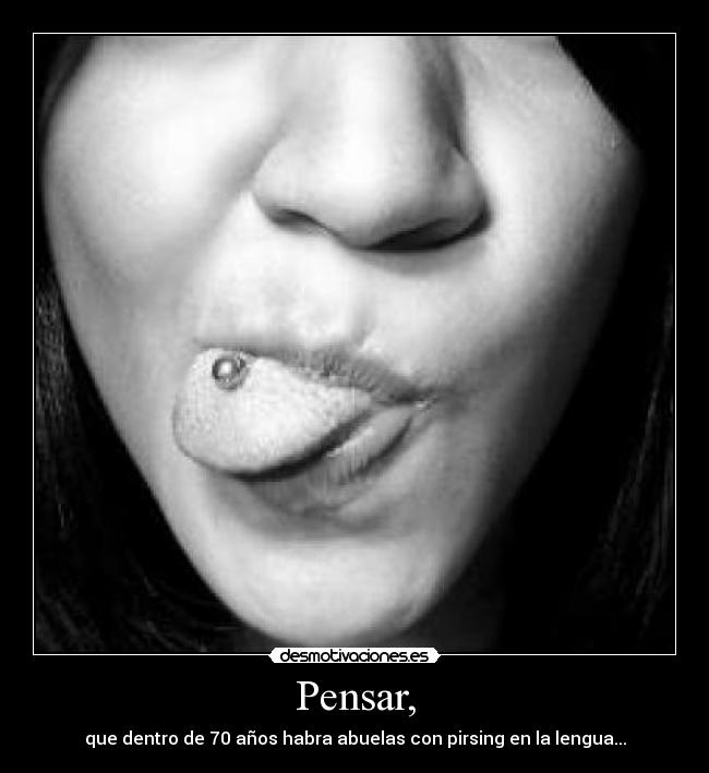 Pensar, -