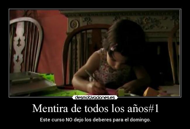 Mentira de todos los años#1 - 