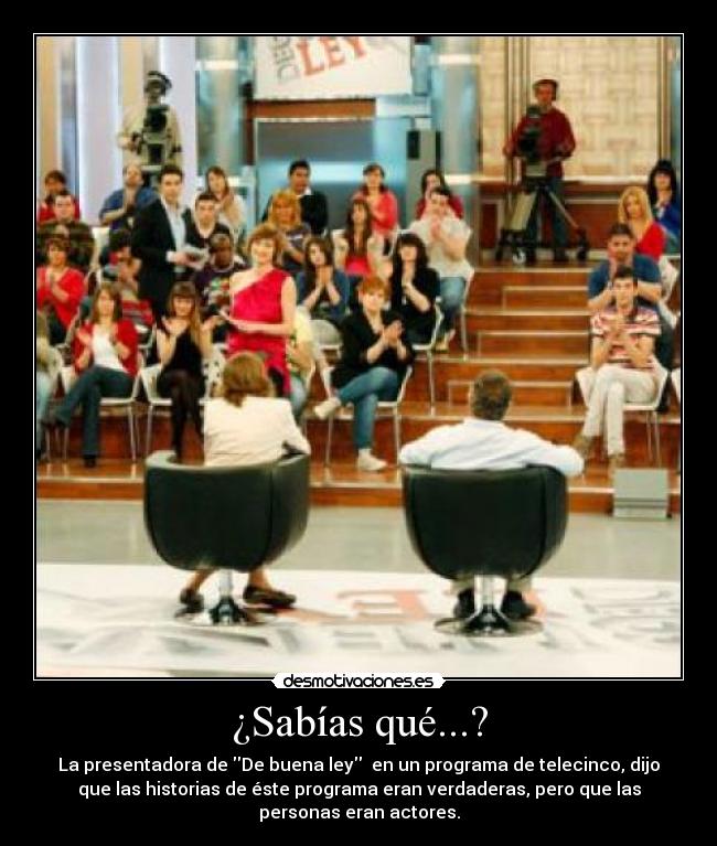 ¿Sabías qué...? - 