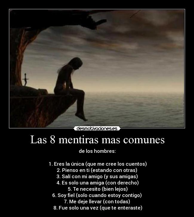 Las 8 mentiras mas comunes - 
