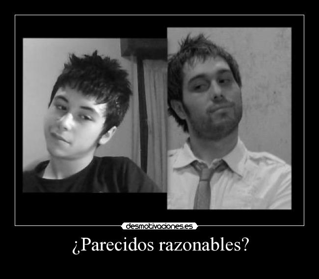 ¿Parecidos razonables? -