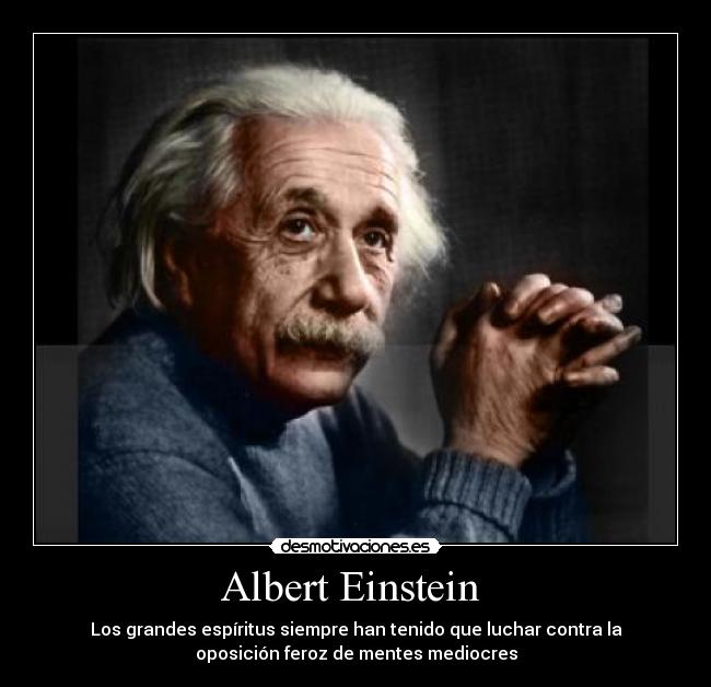 Albert Einstein -
