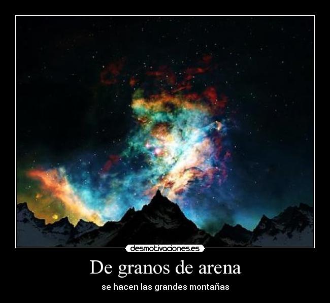 De granos de arena - 