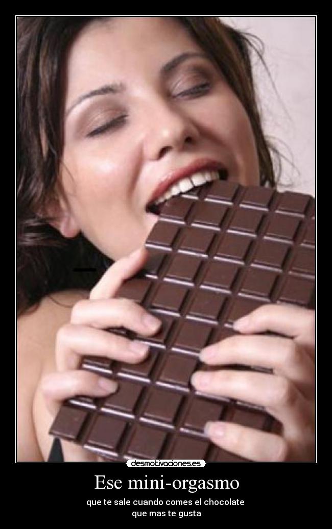 Ese mini-orgasmo - 