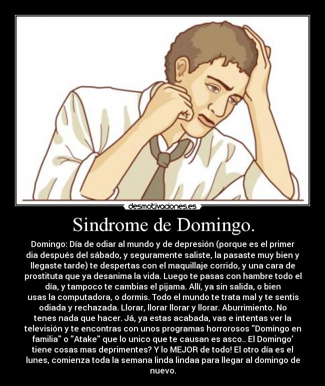 Sindrome de Domingo. -