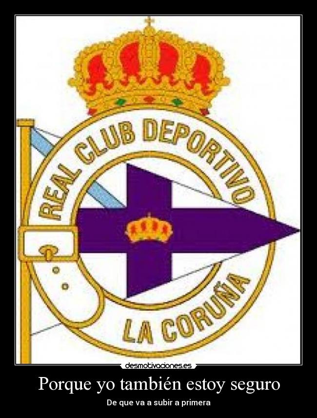 Porque yo también estoy seguro - 