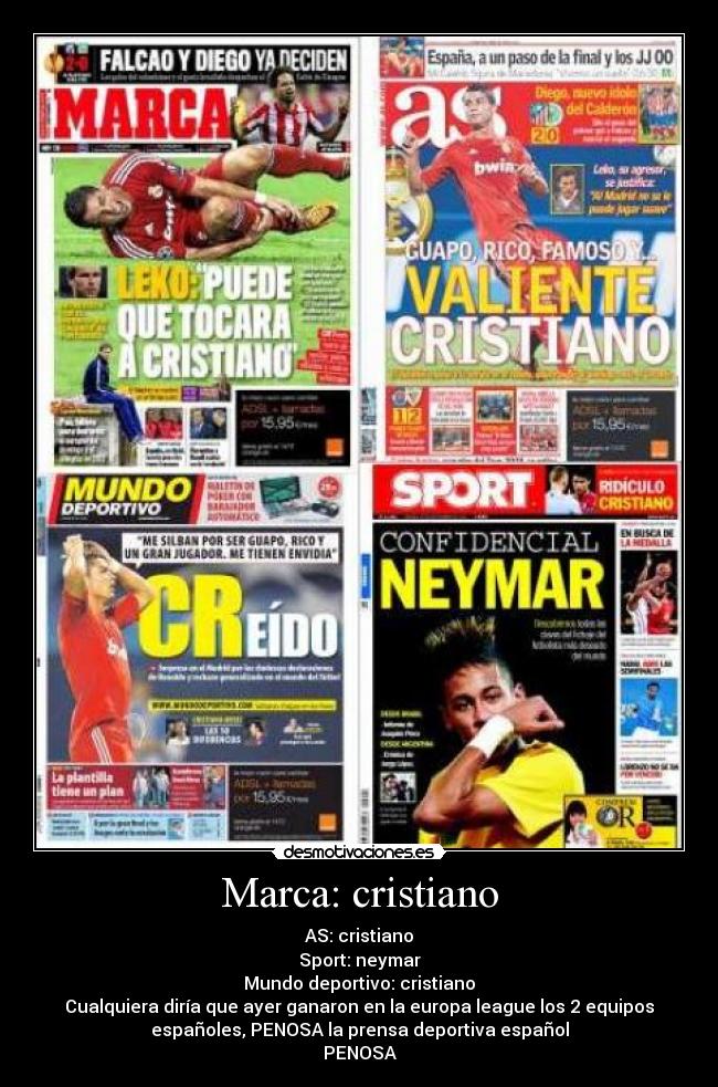 Marca: cristiano -
