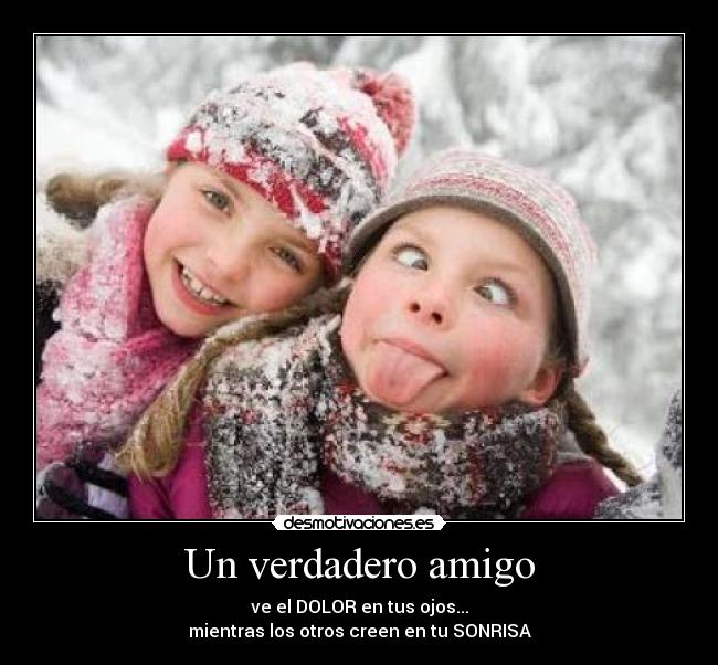 Un verdadero amigo -