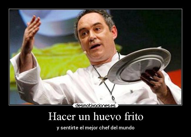 Hacer un huevo frito -