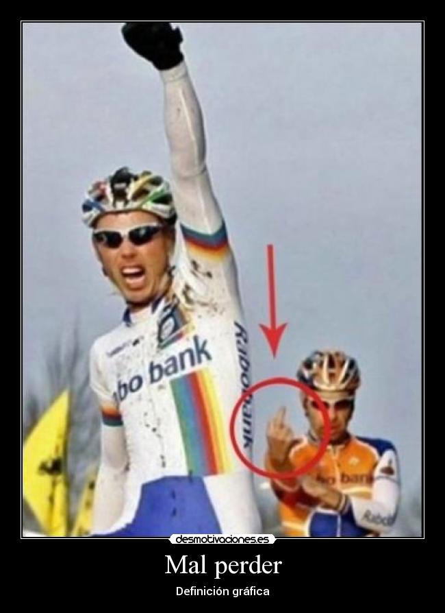 Mal perder - Definición gráfica