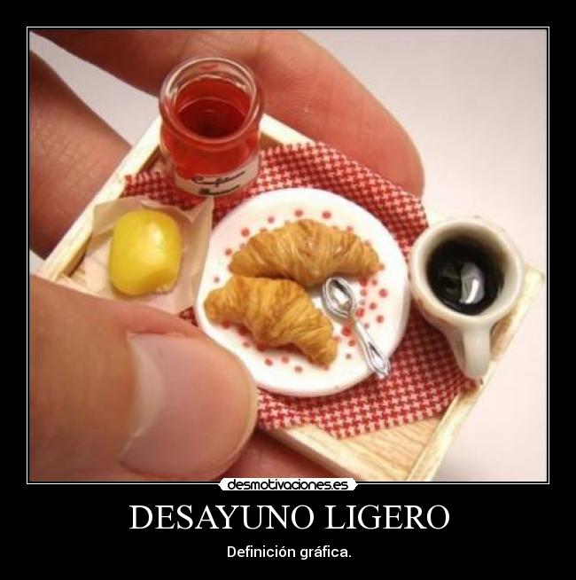 DESAYUNO LIGERO - 