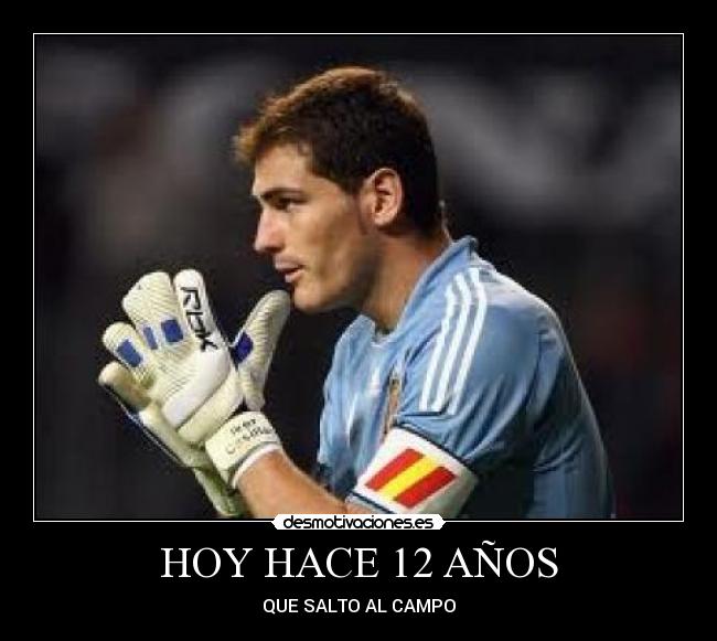 HOY HACE 12 AÑOS - QUE SALTO AL CAMPO