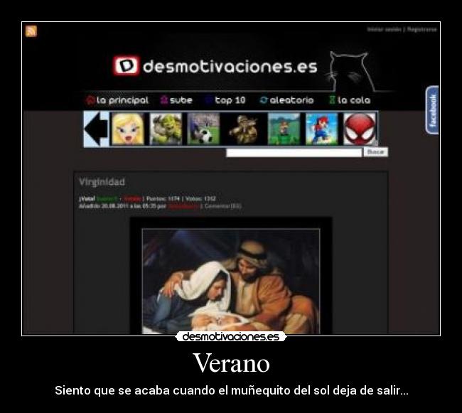 Verano - Siento que se acaba cuando el muñequito del sol deja de salir...