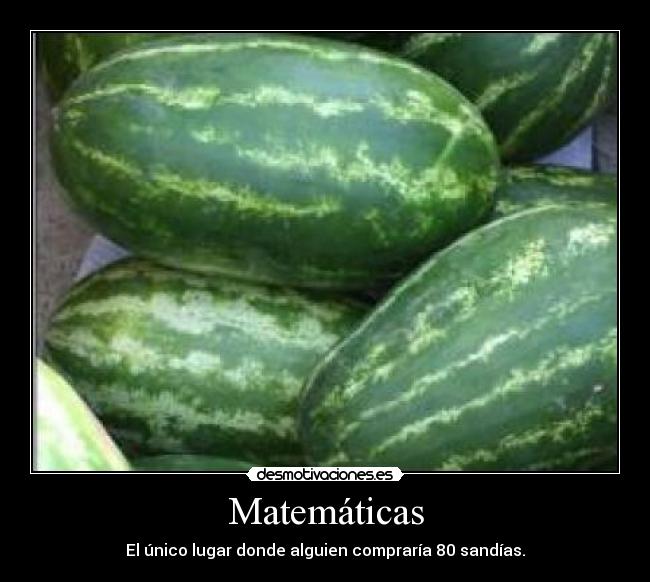 Matemáticas -