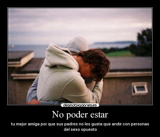 No poder estar - 