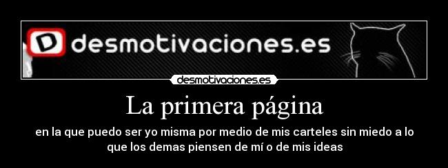 La primera página - 