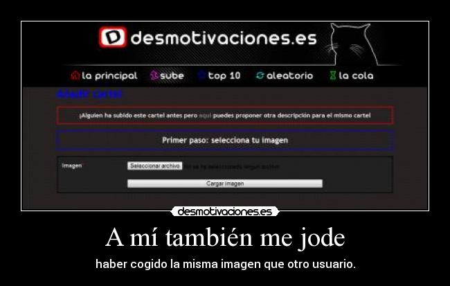 A mí también me jode - 