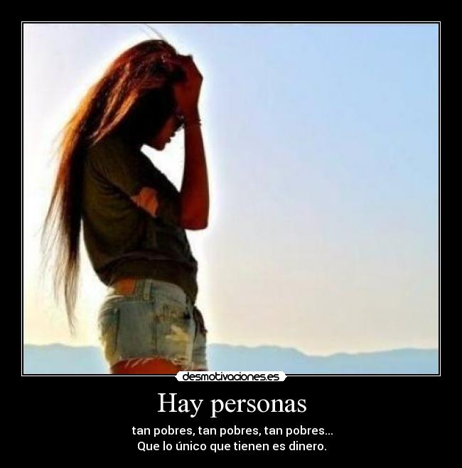 Hay personas -