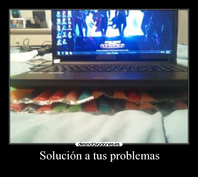 carteles problemas solucion problema ordenador desmotivaciones