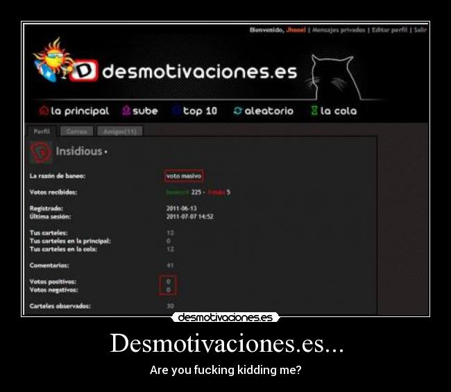 Desmotivaciones.es... - Are you fucking kidding me?