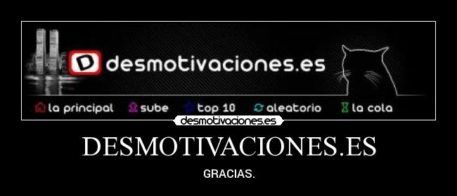 DESMOTIVACIONES.ES - GRACIAS.