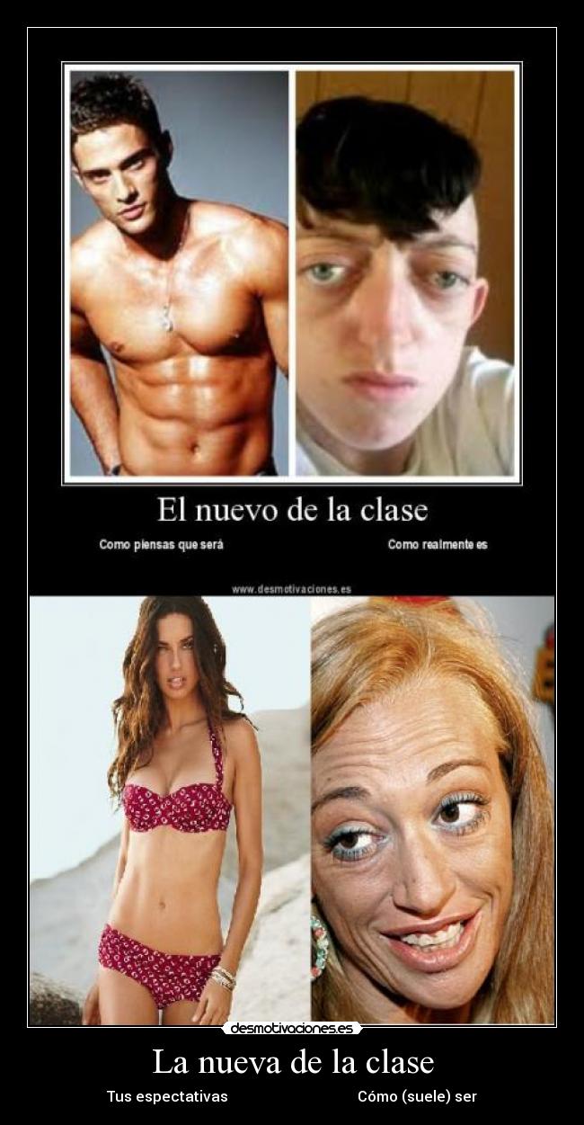 La nueva de la clase -