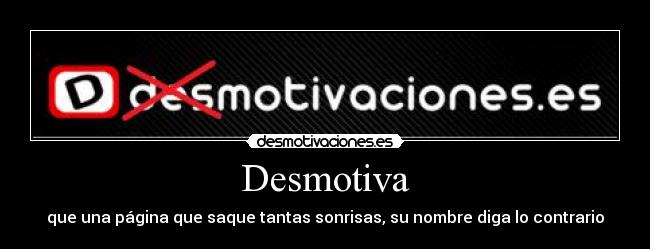 Desmotiva -